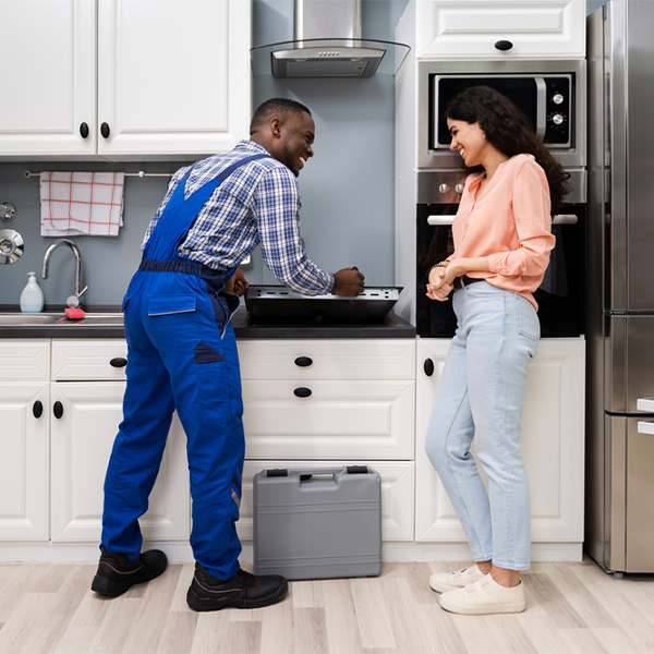 can you provide an estimate for cooktop repair before beginning any work in Whiting KS